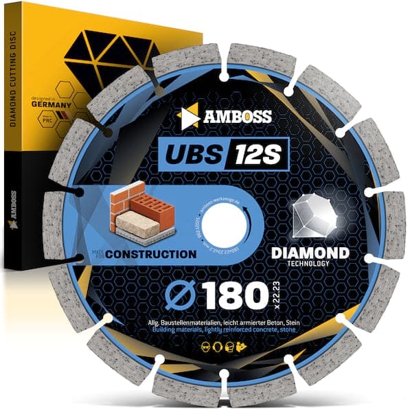 Amboss UBS 12S Diamant Trennscheibe - 180 x 2.2 x 22.2