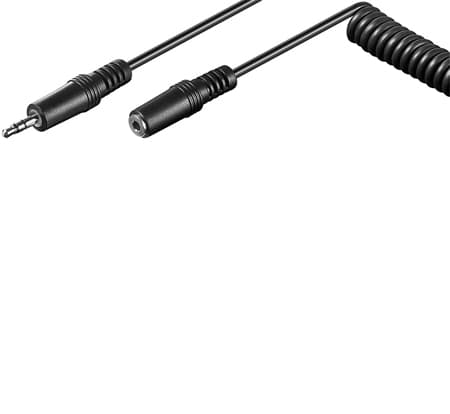 Goobay Minijack-jatkokaapeli uros/naaras - 5 metriä