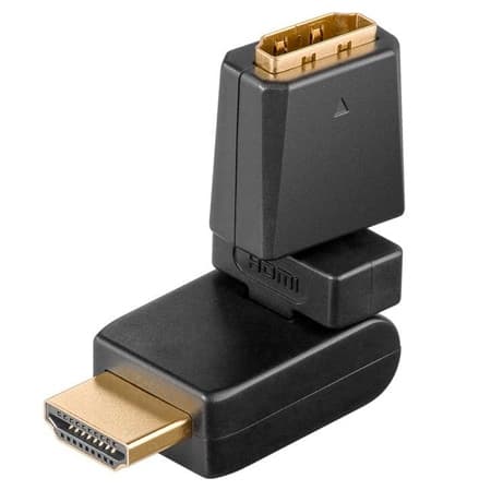 Goobay HDMI taipuisa sovitin - musta