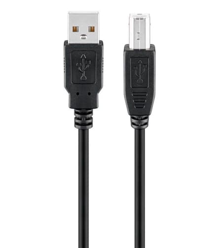 Goobay USB 2.0 Hi-Speed kaapeli - 3 metriä