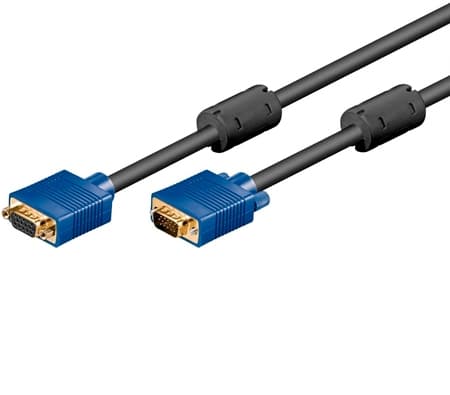 Goobay HD SVGA-kaapeli uros/naaras - 18 metriä