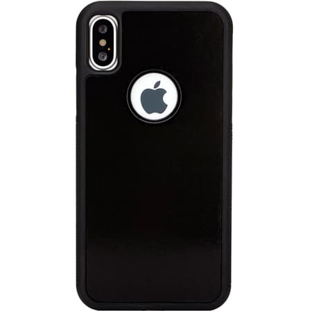 Muoti Anti-Gravity Mobile Cover Musta - iPhone X