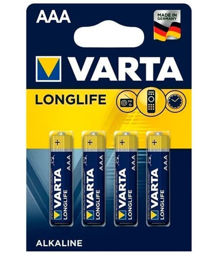 Varta Longlife AAA paristot - 4 kpl