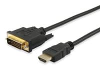 Equip 119323 Videokabel-Adapter 3 m HDMI DVI-D Schwarz
