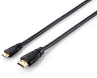 Equip 119307 HDMI-Kabel 2 m HDMI Typ A (Standard) HDMI Type C (Mini) Schwarz