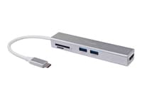 Equip 133480 laptop-dockingstation & portreplikator USB 3.2 Gen 1 (3.1 Gen 1) Type-C Silber