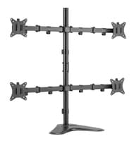 Equip 17-32 Vierfach-Monitor/LCD-Tischfußhalterung
