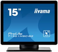 iiyama ProLite T1521MSC-B2 Computerbildschirm 38,1 cm (15) 1024 x 768 Pixel XGA LED Touchscreen Tisch Schwarz