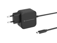 Conceptronic OZUL04BE 67W GaN USB-PD-Ladegerät, Eingebautes USB-C-Kabel