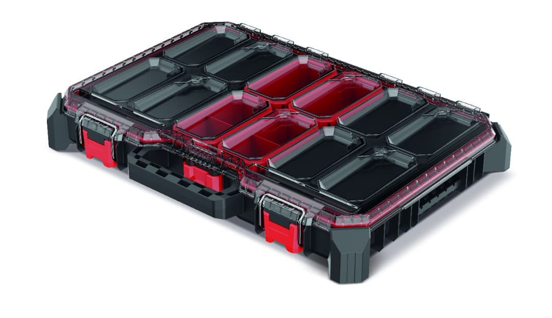 KISTENBERG Organizer narzędziowy MSX 55 B niski - KMX55408B - czarny