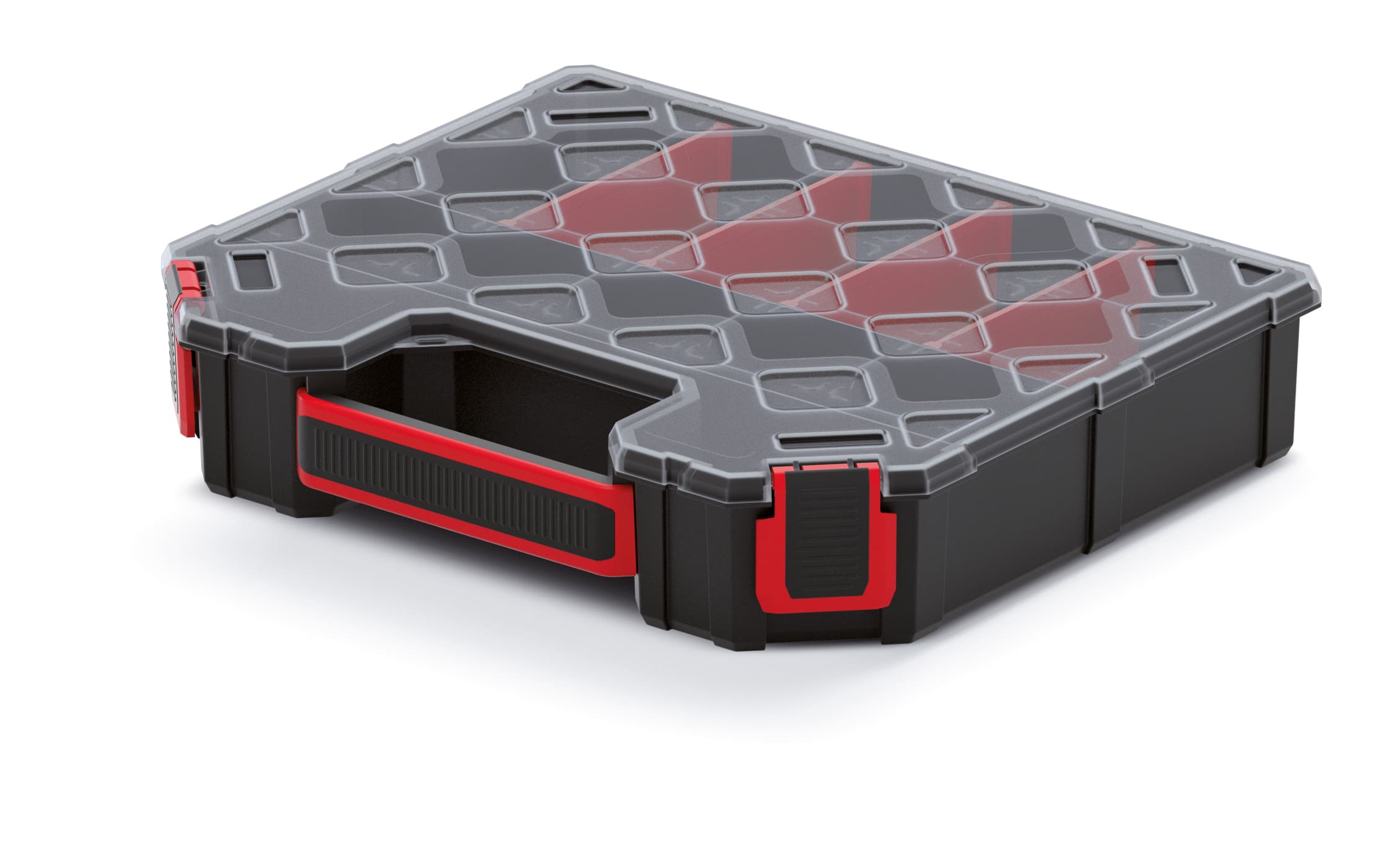 KISTENBERG Organizer narzędziowy Tager 30 niski S - KTG30256S - czarny