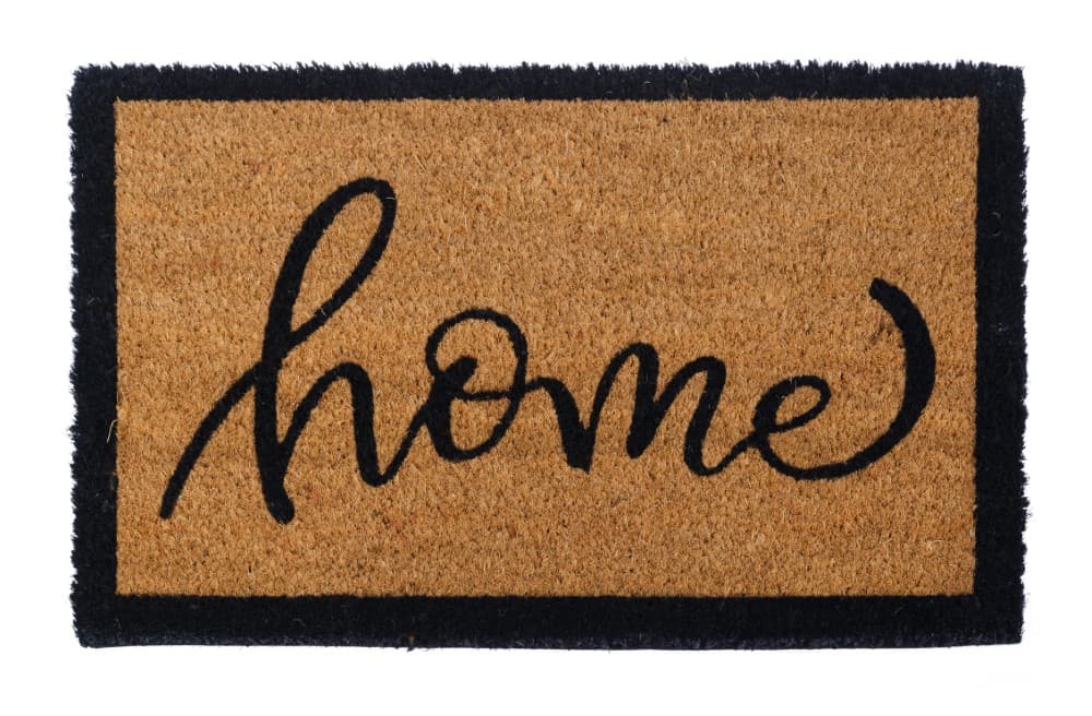 Wycieraczka pod drzwi „Home 55 x 33 cm, brązowa