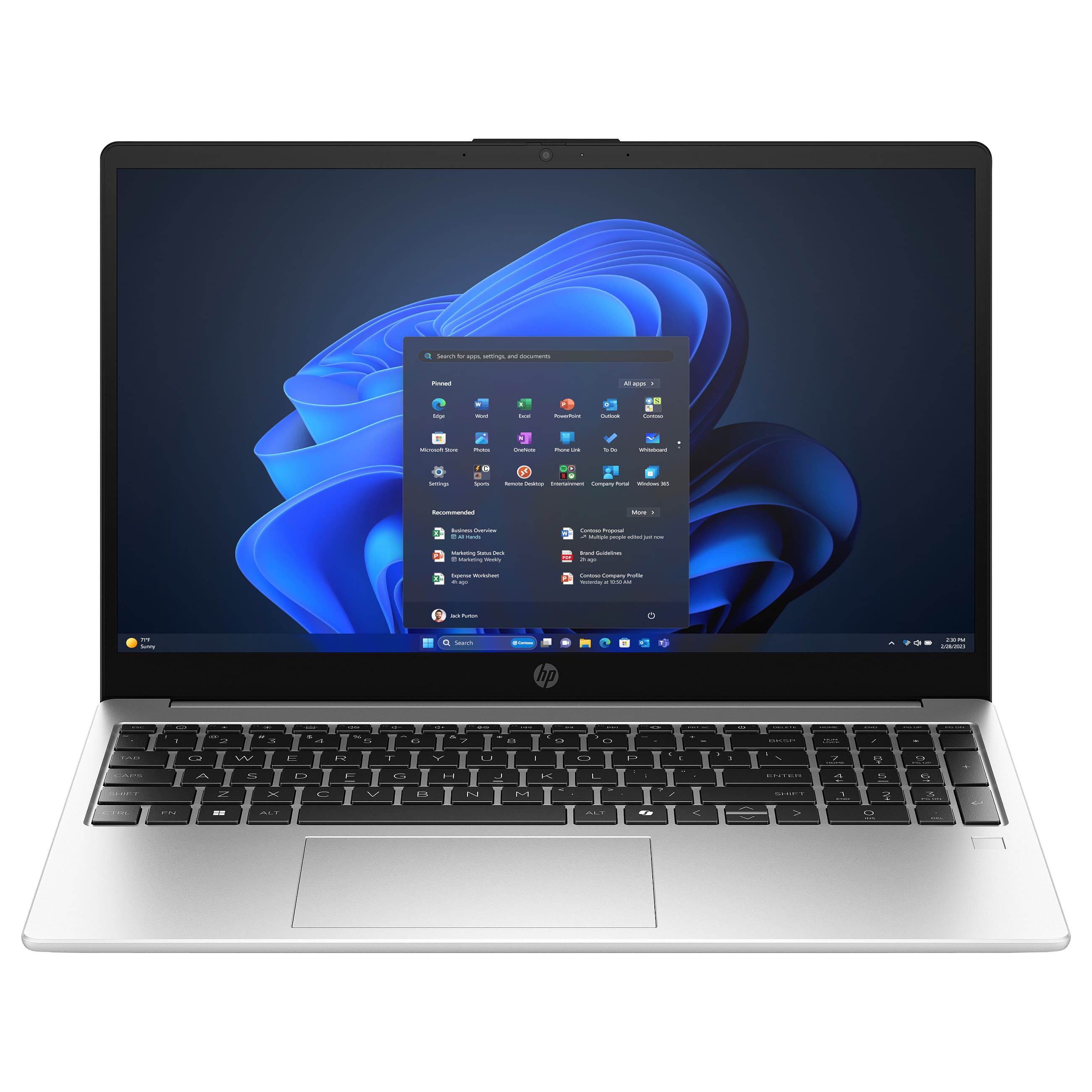 HP 250R G10 (15) u5-120U 16/512SSD FHD W11P 12 Monate