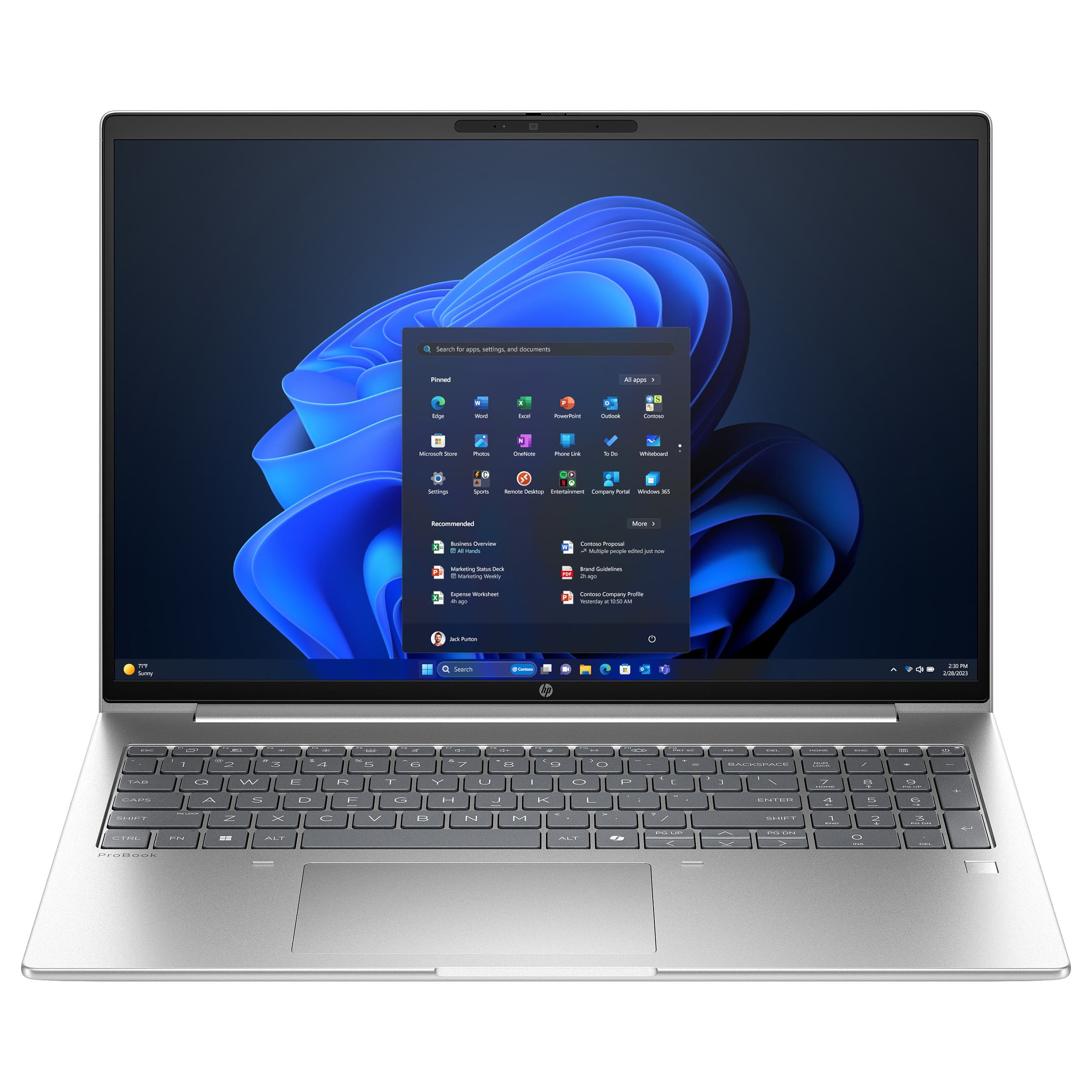 HP ProBook 4 G1a 16 AMD Ryzen 7 250 40.64cm 16Zoll WUXGA 32GB 1TB/SSD W11P SmartBuy 1J Gar (DE)