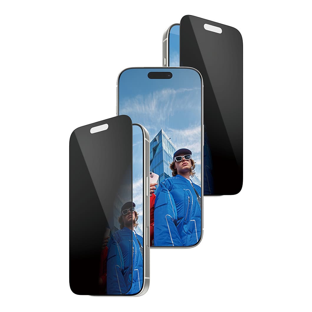 PanzerGlass ® 2-Way Privacy Screen Protector iPhone 17 Pro | Ultra-Wide Fit w. FASTFIT IN-A-BOX