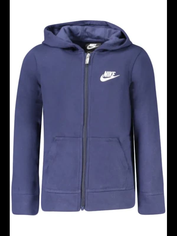 Nike Kinder Blaues Zip-Up Sweatshirt, Größe 5A