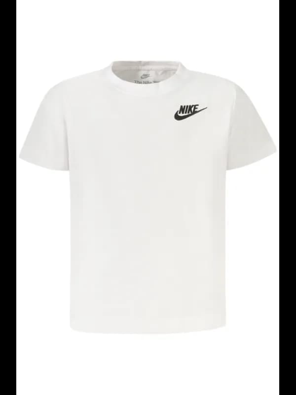 Nike Kinder Kurzarm TShirt in Weiß, Größe 6A