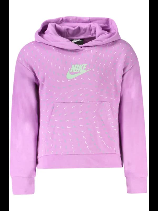 Nike Lila Mädchen Sweatshirt mit Reißverschluss, Größe 6X