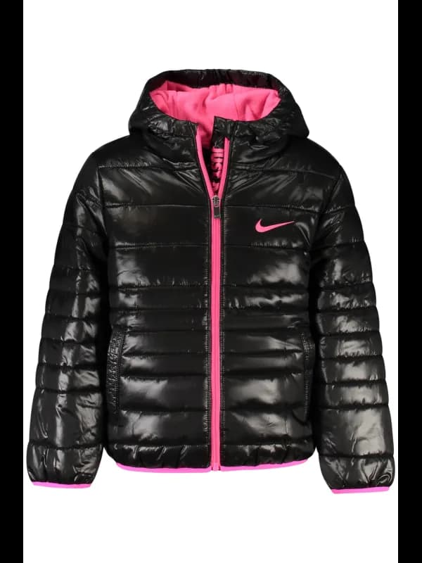 Nike Mädchen Schwarze Jacke, Größe 6X