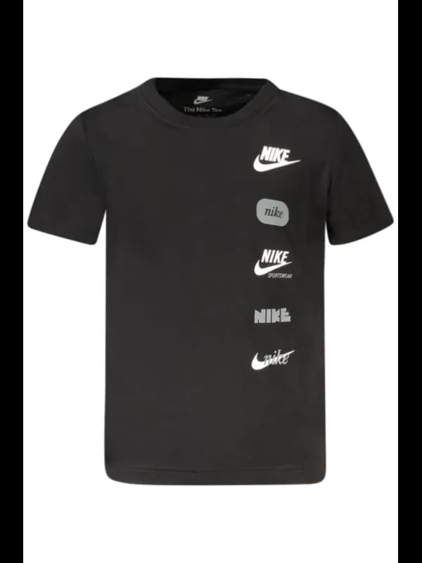 Nike Kinder Kurzarm TShirt Schwarz, Größe 6A