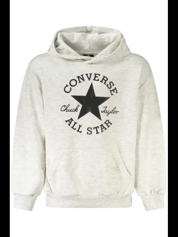 Converse Kinder-Sweatshirt Zip Grau, Größe 8-10A