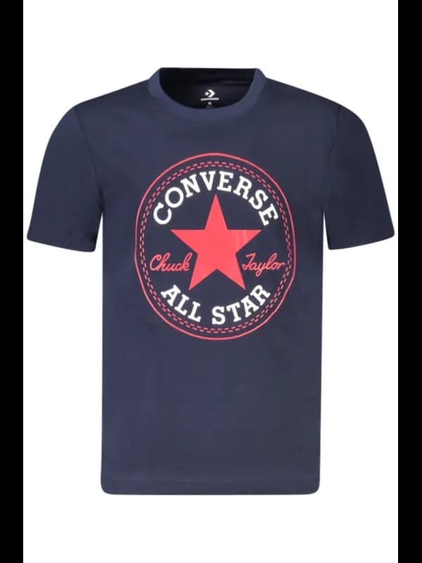 Converse Kinder Kurzarm T-Shirt Blau, Größe 6A