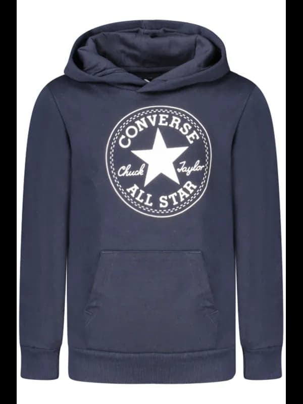 Converse Kinder Sweatshirt Blau mit Reißverschluss, Größe 7A