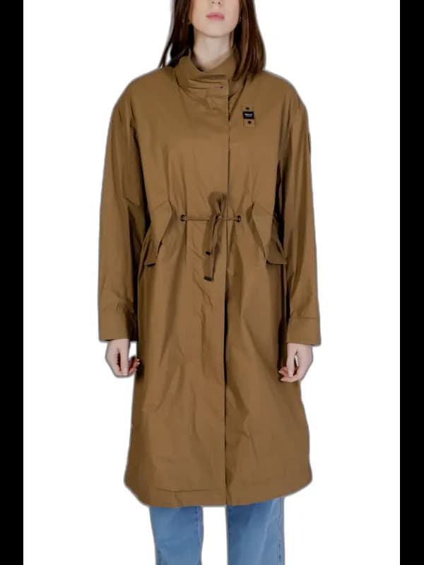 Blauer  Damen Frühlingsblazer Braun Baumwolle, Größe L