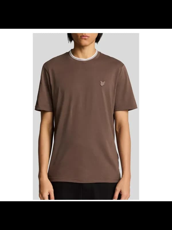 Lyle & Scott Lyle Scott Classic Comfort T-Shirt Herren Braun, Größe XXL