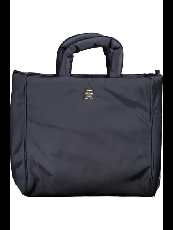 Tommy Hilfiger Recycelte Nylon Handtasche Blau, Größe UNI