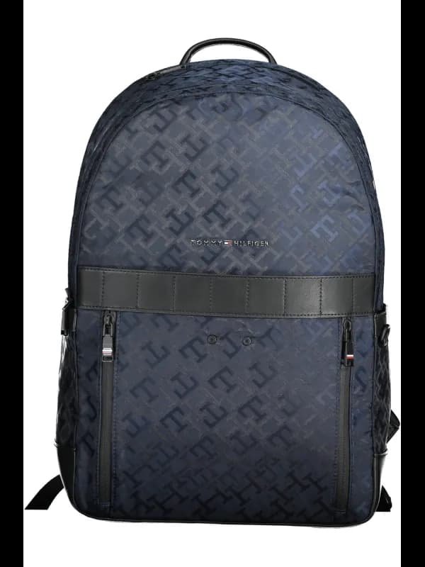 Tommy Hilfiger EcoStyle Rucksack Blau, Größe UNI