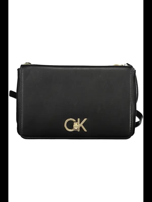 Calvin Klein Classic Black Schultertasche, Größe UNI