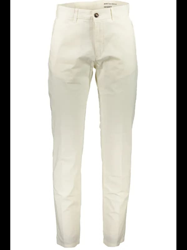 North Sails SlimFit Hose mit 4 Taschen und Logo, Größe 31