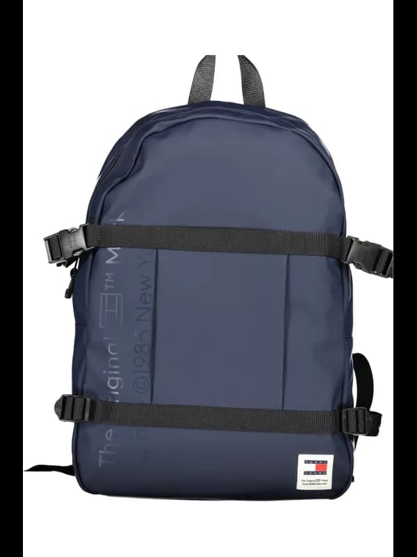 Tommy Hilfiger Griff Rucksack mit Außentasche und Logo, Größe UNI