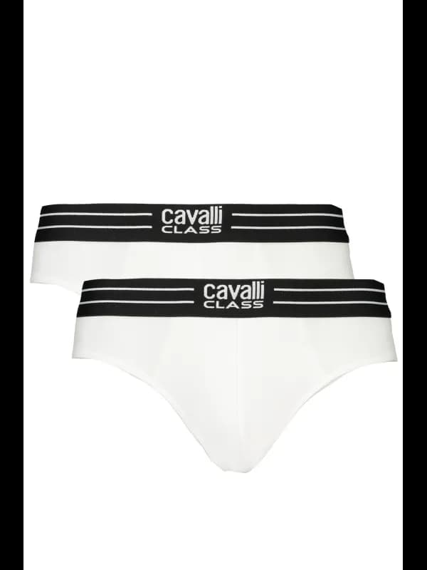 Cavalli Class Zweierpack Elastiklogo Slips QXO01IJD003, Größe 2XL