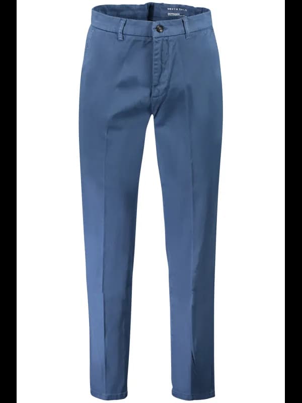 North Sails Logo Stickerei Slim Fit Hose mit 4 Taschen, Größe 33