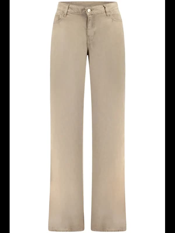 GUESS JEANS Palazzo Hose mit 5 Taschen und Logo, Größe 32L34