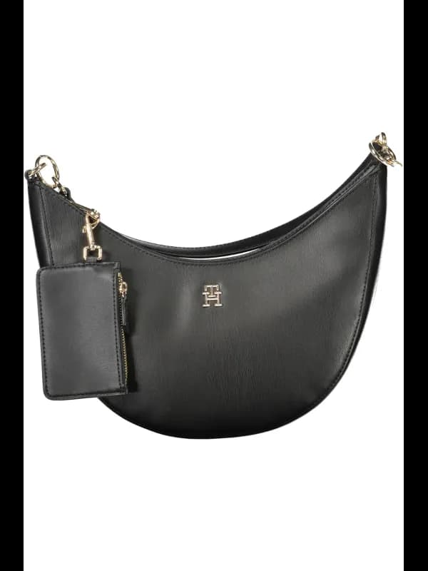 Tommy Hilfiger Schultertasche mit abnehmbarem Gurt und Münzb, Größe UNI