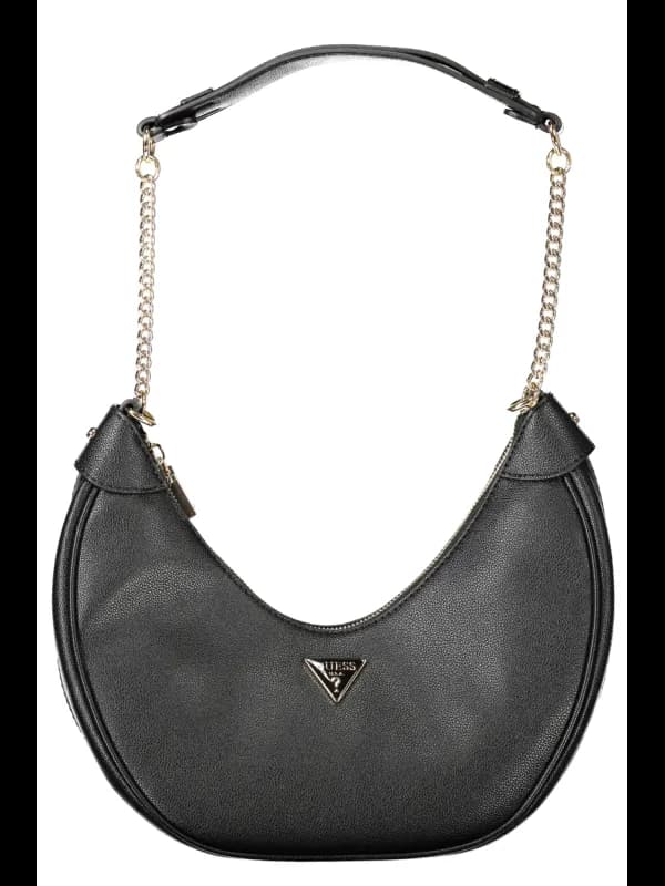 GUESS JEANS Fedora Schultertasche mit Kette und Kontrastdeta, Größe UNI