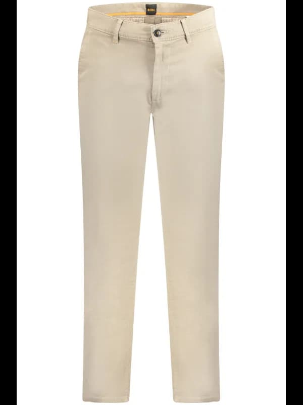 Boss Slim Fit Chinohose mit Kontrastdetails und Logo, Größe 31L32