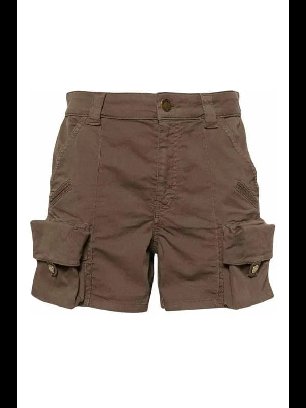 Pinko Damen Sommer Shorts Braun Baumwolle, Größe 44_IT