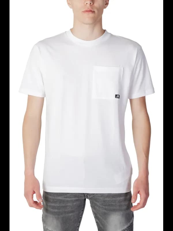 New Balance Cotton Classic Tee Weiß, Größe XL