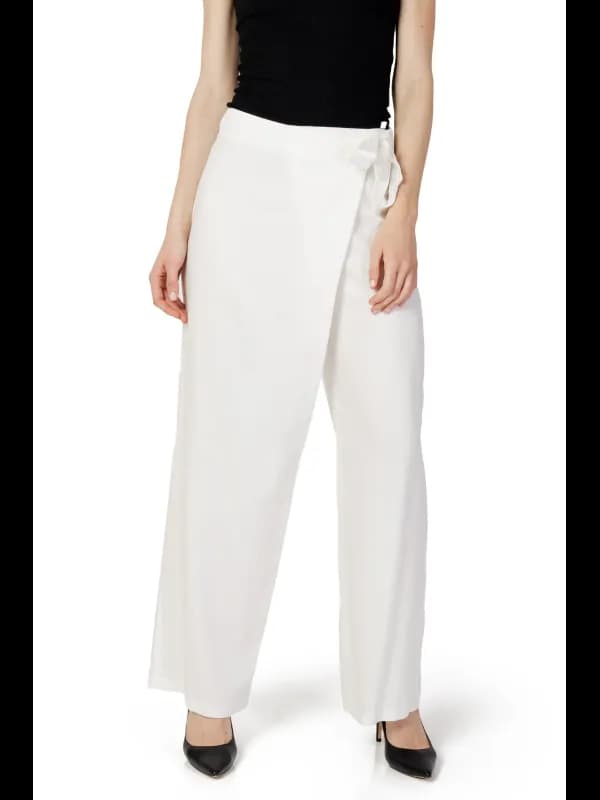 Hanny Deep Sommer-Style Hose Weiß, Größe 44