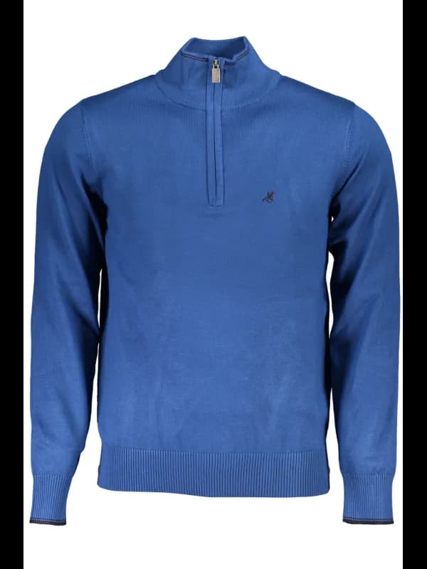 U.S. GRAND POLO US Grand Polo Denim Zip Pullover, Größe 2XL
