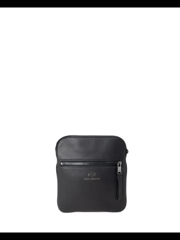 Armani Exchange Urban Style Umhängetasche Schwarz Herren, Größe UNICA