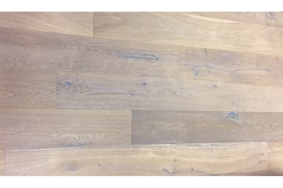 Parquet fini Chêne Naturel, 14 x 150 x 1200 mm, huilé blanc, (1,08 m2 / paquet)