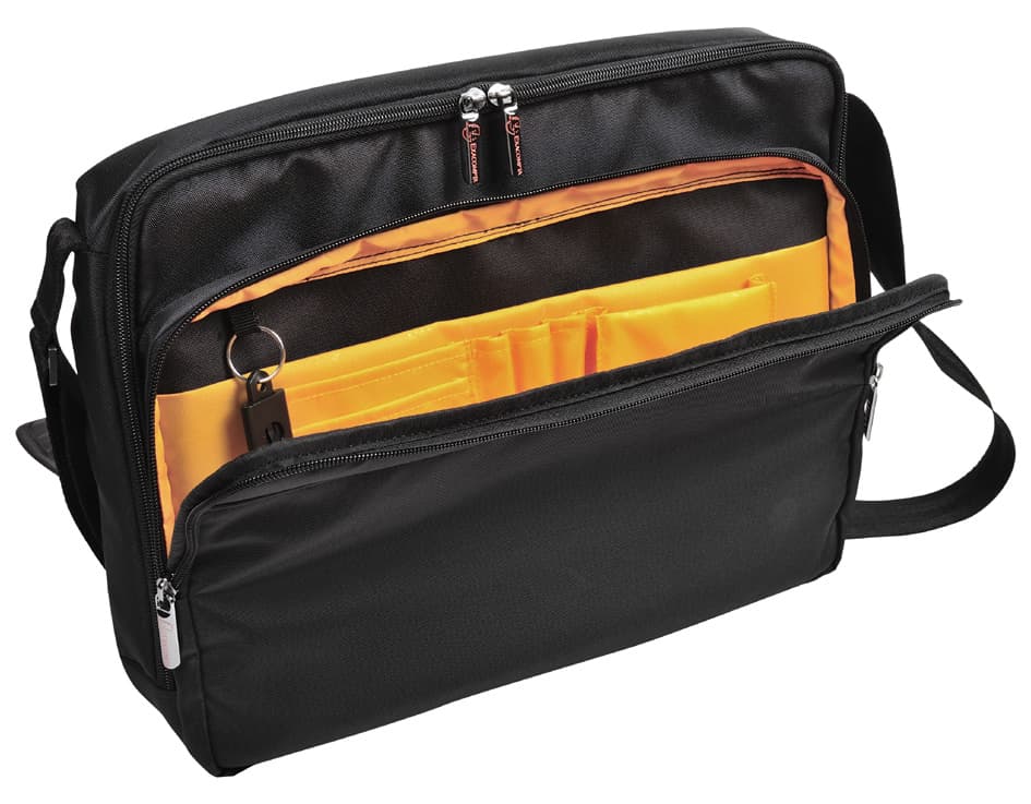 EXACOMPTA Umhängetasche EXACTIVE, Polyester, schwarz