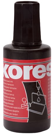 Kores Stempelfarbe, Inhalt: 28 ml, violett