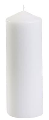 PAPSTAR Stumpenkerze, Durchmesser: 60 mm, weiß