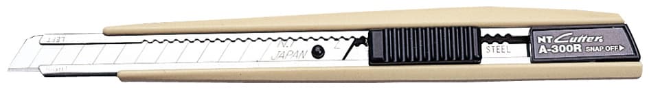 NT Cutter A-300RP, Kunststoff-Gehäuse, beige